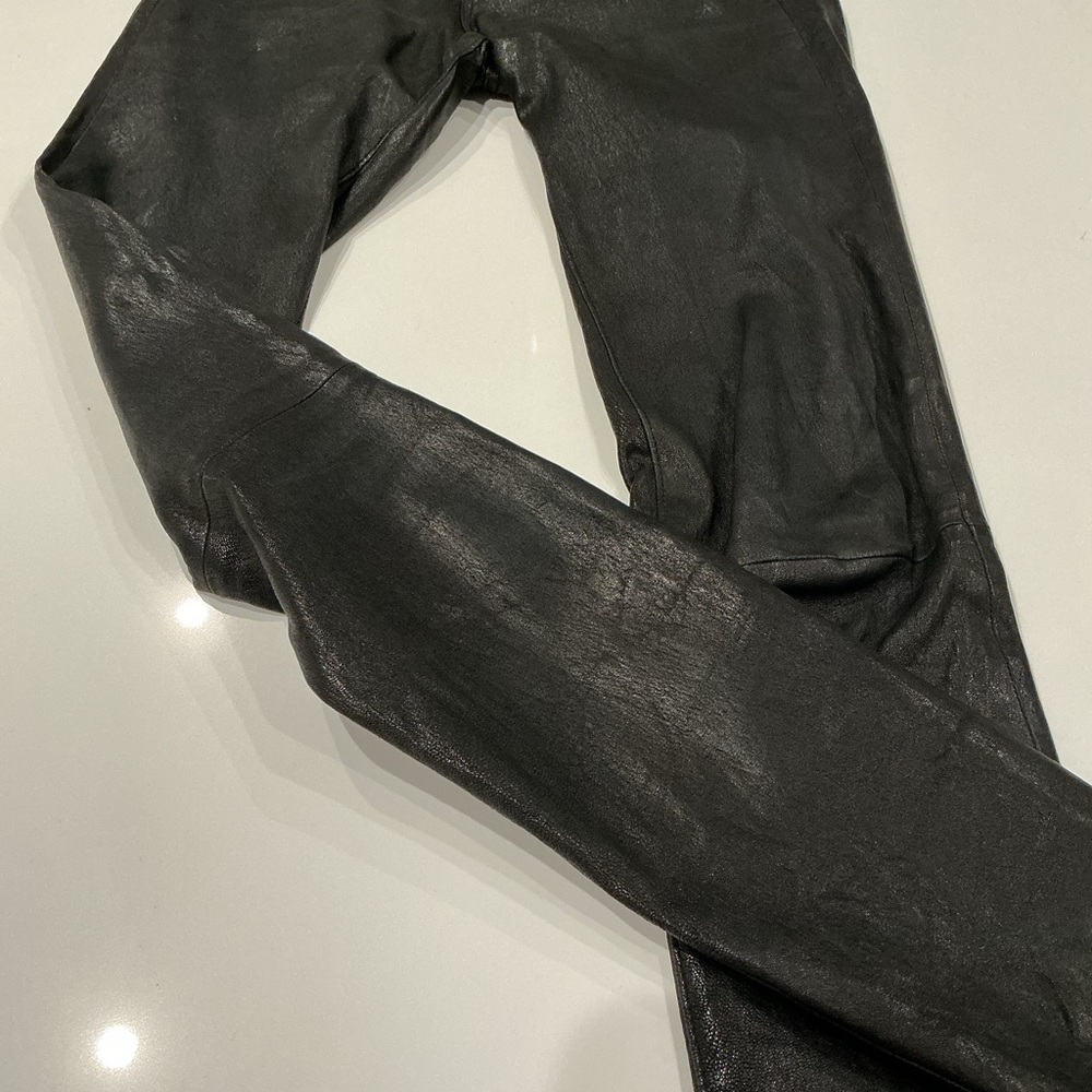 Rag & Bone Black Leather Detail